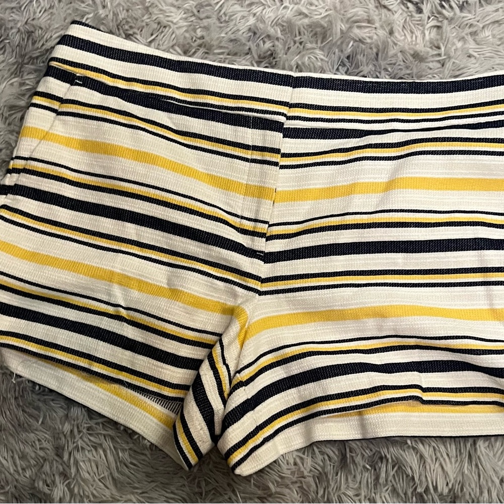 💙 Hello Stripe Loft Shorts - Size 12 💙